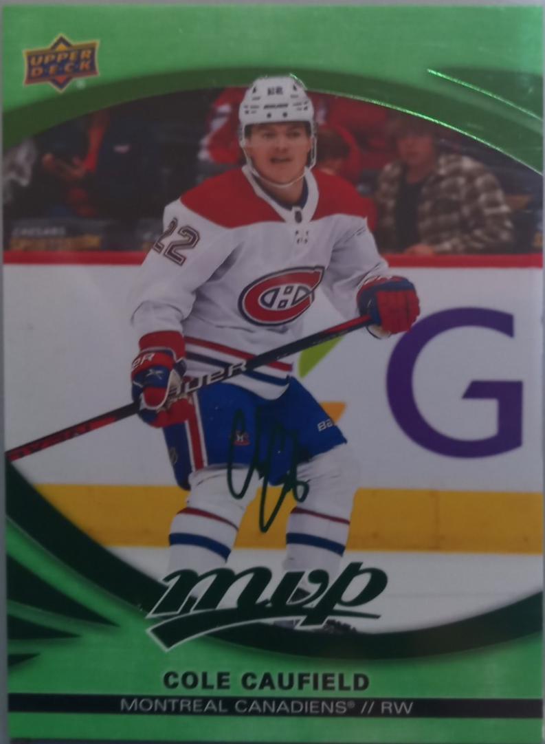 Cole Caufield [Green Script] #15