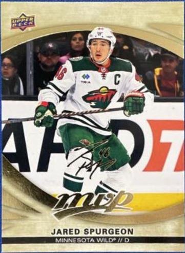 Jared Spurgeon [Gold Script] #180