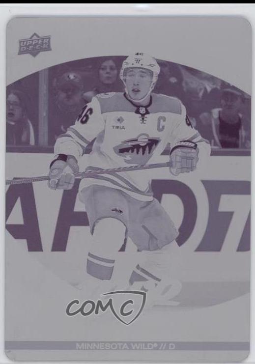 Jared Spurgeon [Printing Plate] #180