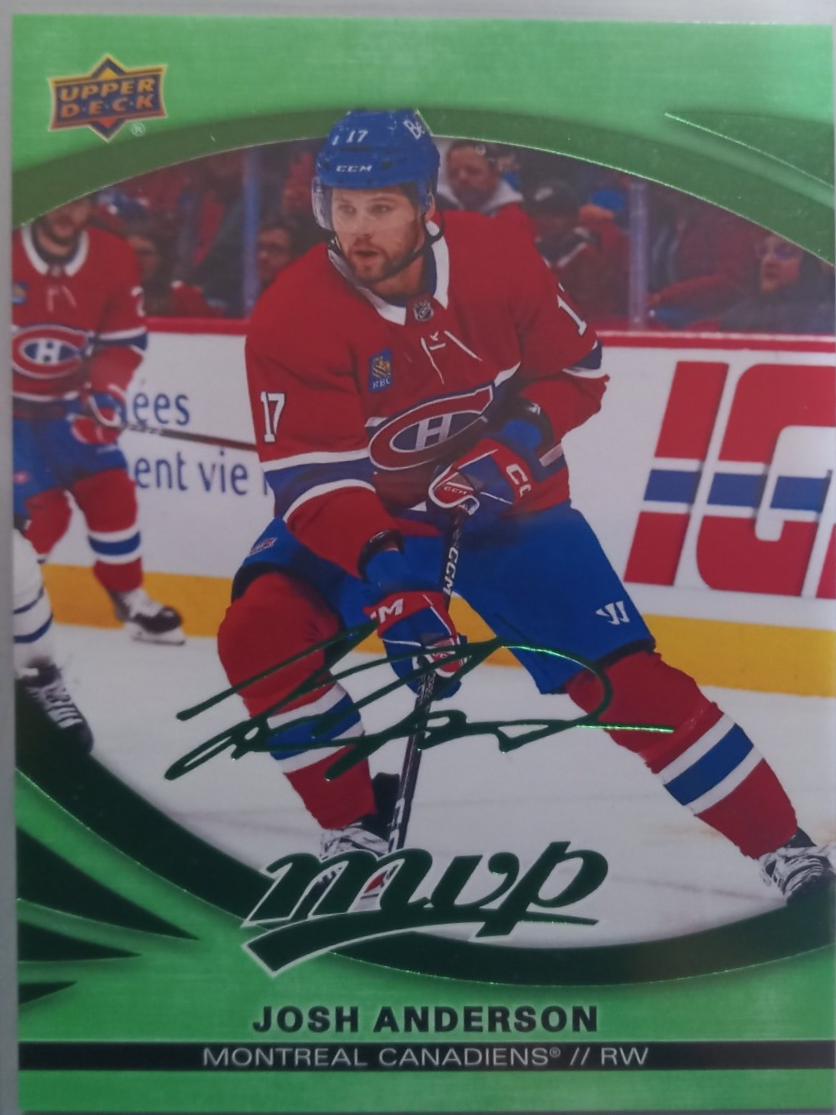 Josh Anderson [Green Script] #86