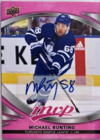 Michael Bunting [Magenta Autograph] #216