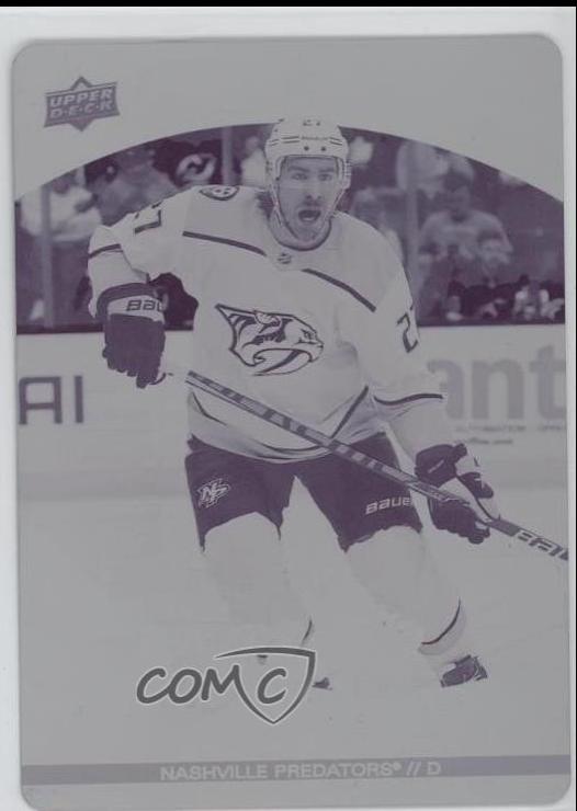 Ryan McDonagh [Printing Plate] #110