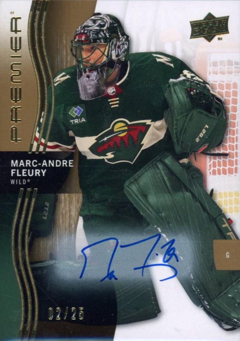 Marc-Andre Fleury [Gold Autograph] #83