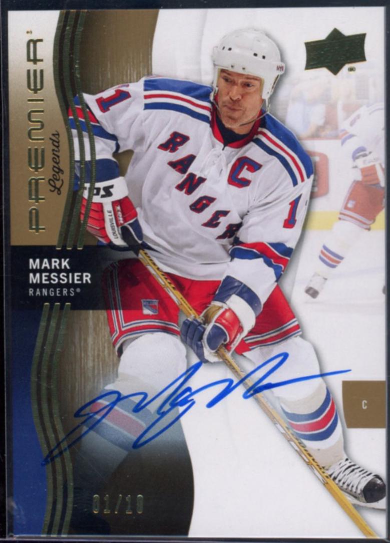 Mark Messier [Gold Autograph] #96