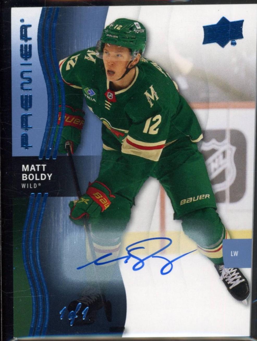 Matt Boldy [Platinum Autograph] #2