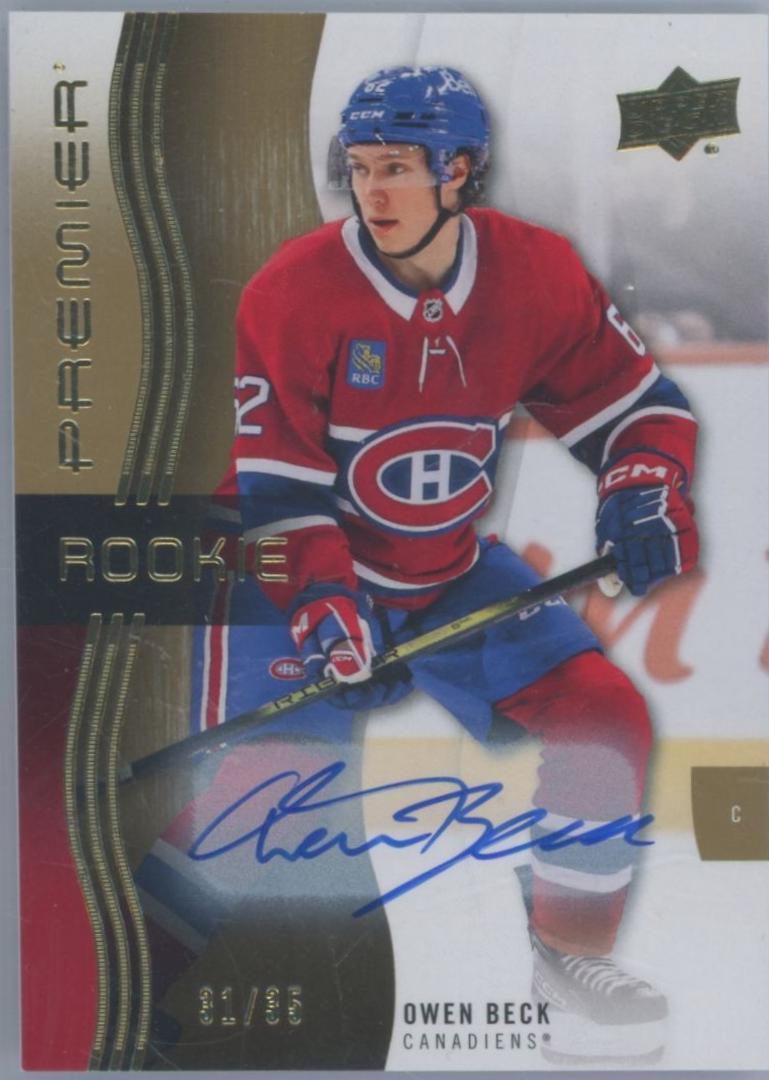Owen Beck [Gold Autograph] #122