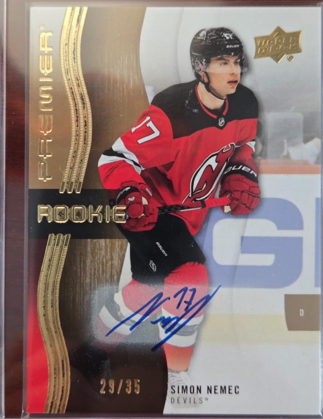 Simon Nemec [Gold Autograph] #109