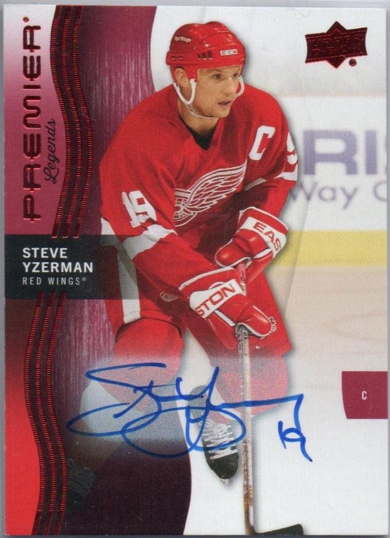 Steve Yzerman [Autograph] #93