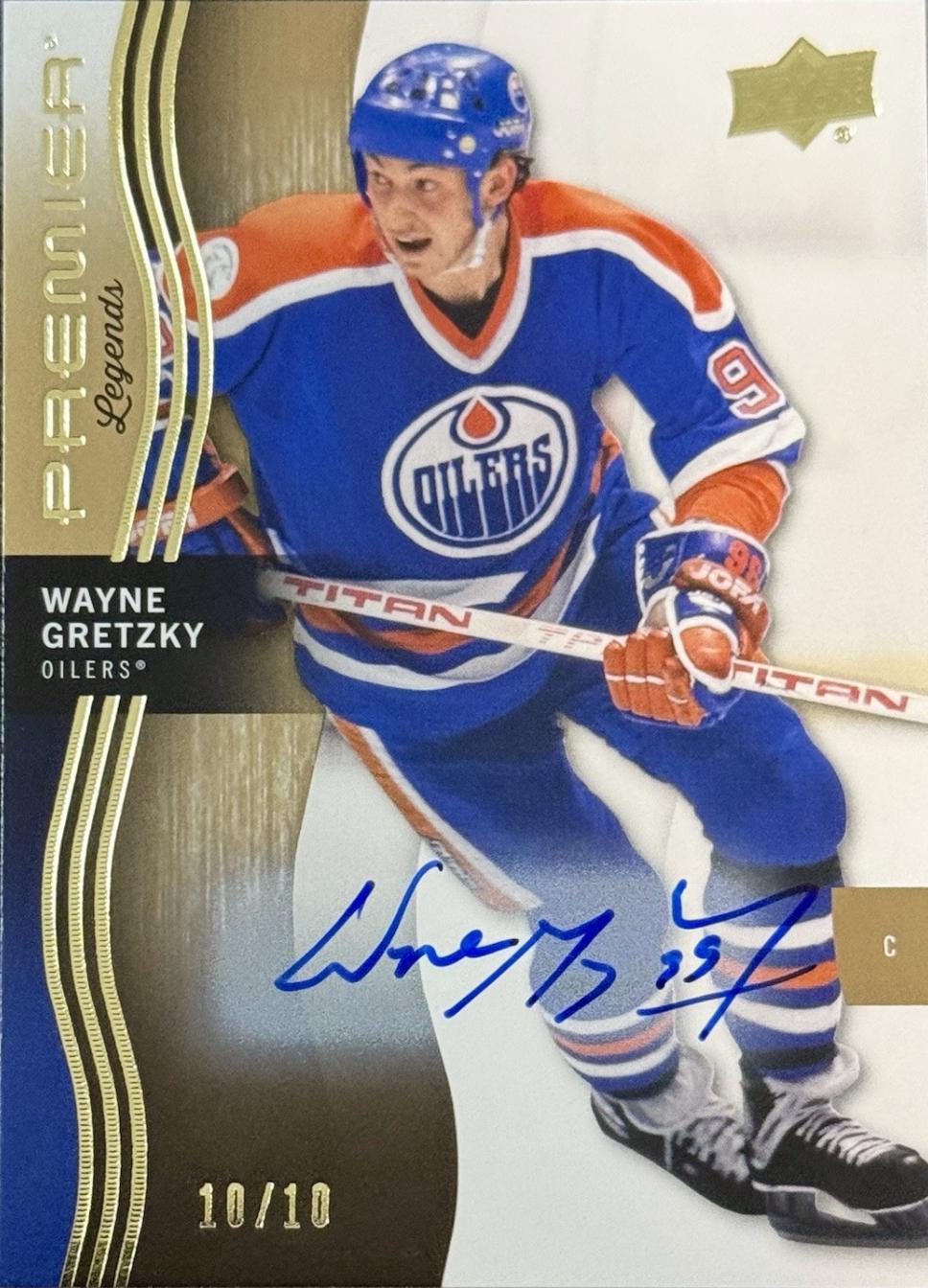 Wayne Gretzky [Gold Autograph] #94