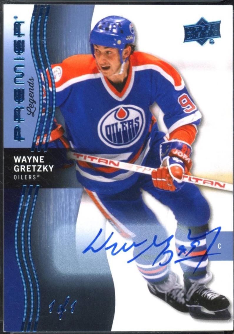 Wayne Gretzky [Platinum Autograph] #94