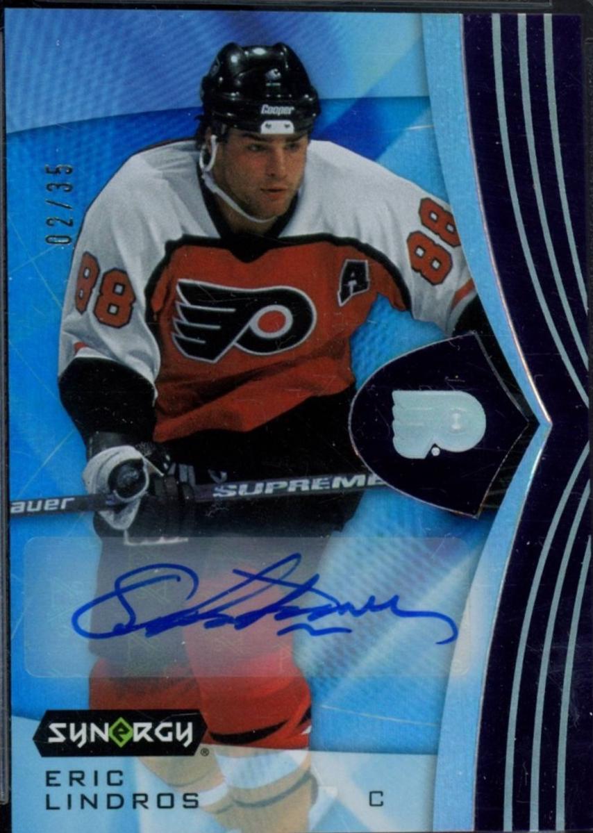 Eric Lindros [Purple Autograph] #73