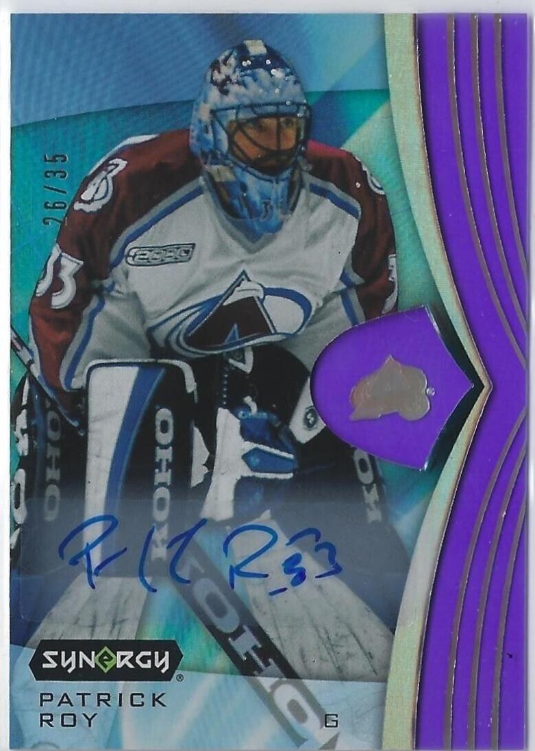 Patrick Roy [Purple Autograph] #68