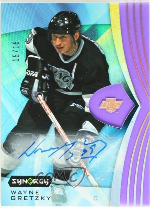 Wayne Gretzky [Purple Autograph] #61