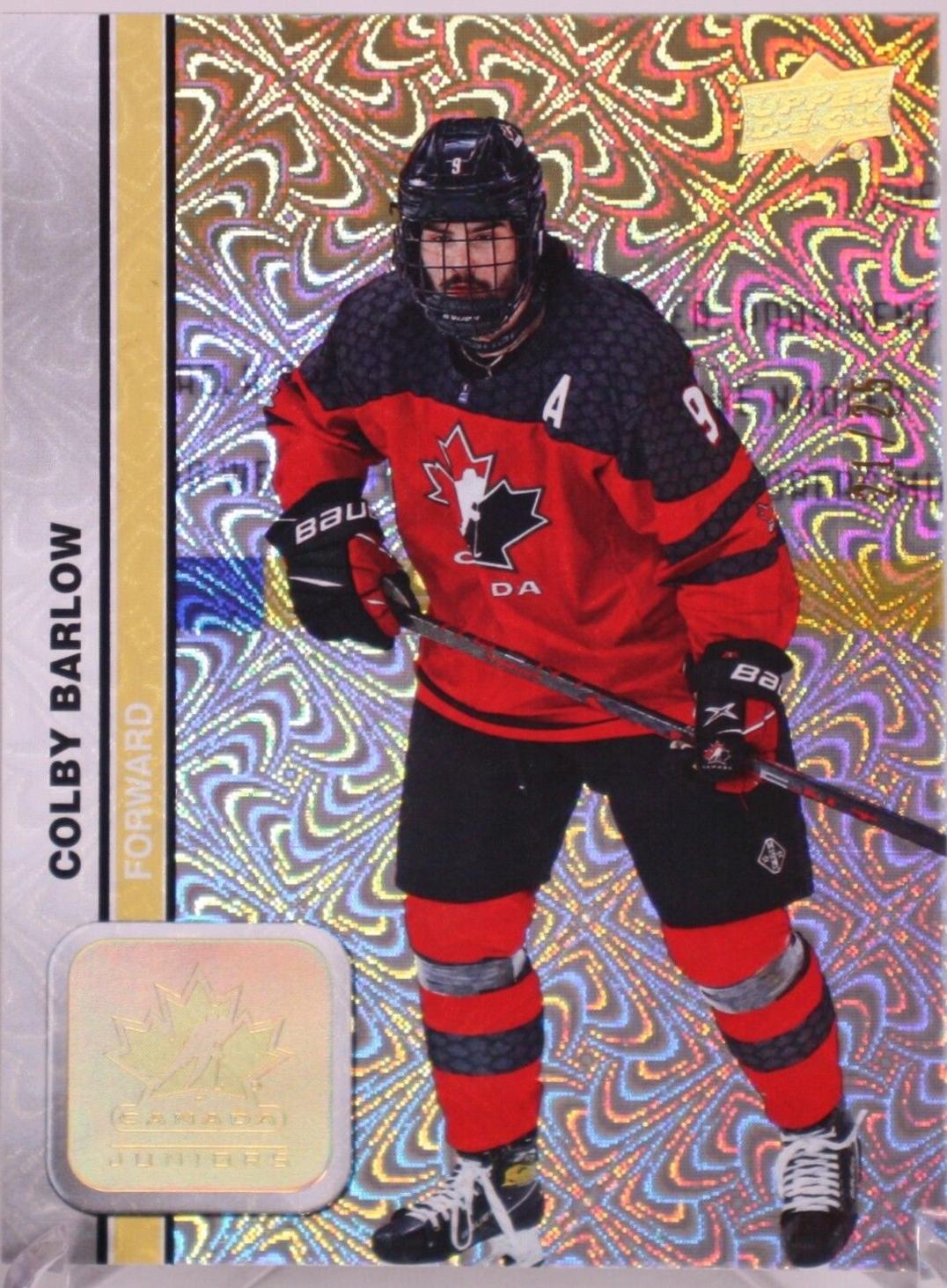 Colby Barlow [Gold Patterned Foilboard] #22