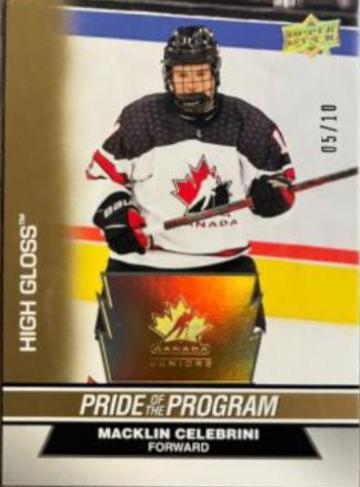 Macklin Celebrini [High Gloss] #97