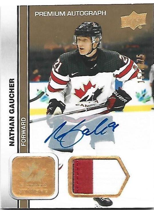 Nathan Gaucher [Autograph Patch] #68