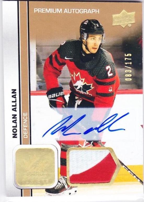 Nolan Allan [Autograph Patch] #2