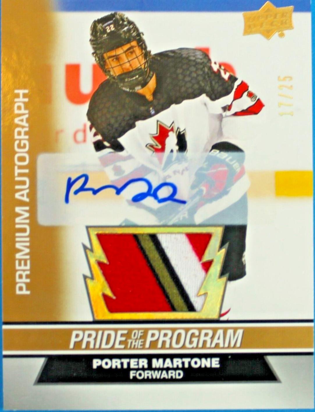 Porter Martone [Autograph Patch] #90