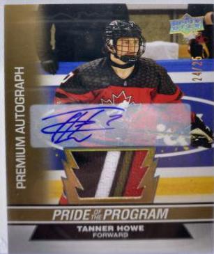 Tanner Howe [Autograph Patch] #86