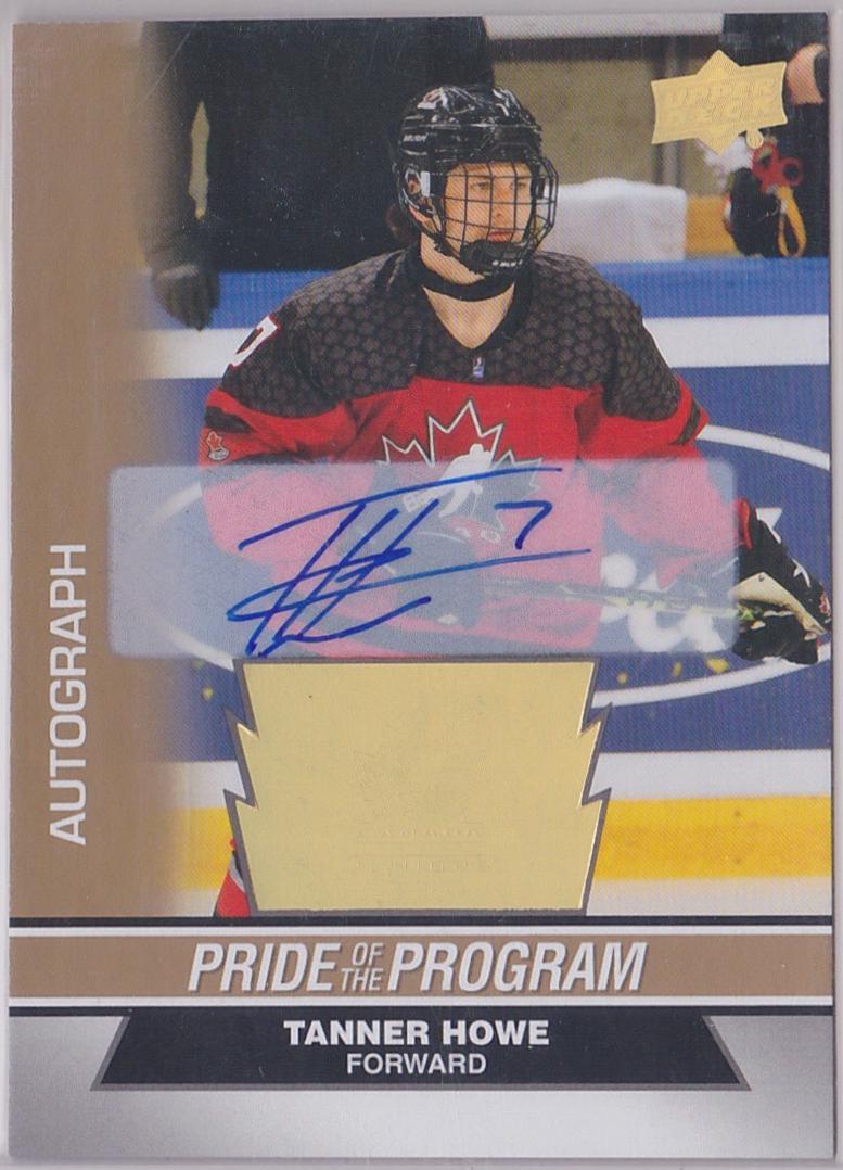 Tanner Howe [Signature] #86