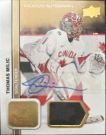 Thomas Milic [Autograph Patch] #1