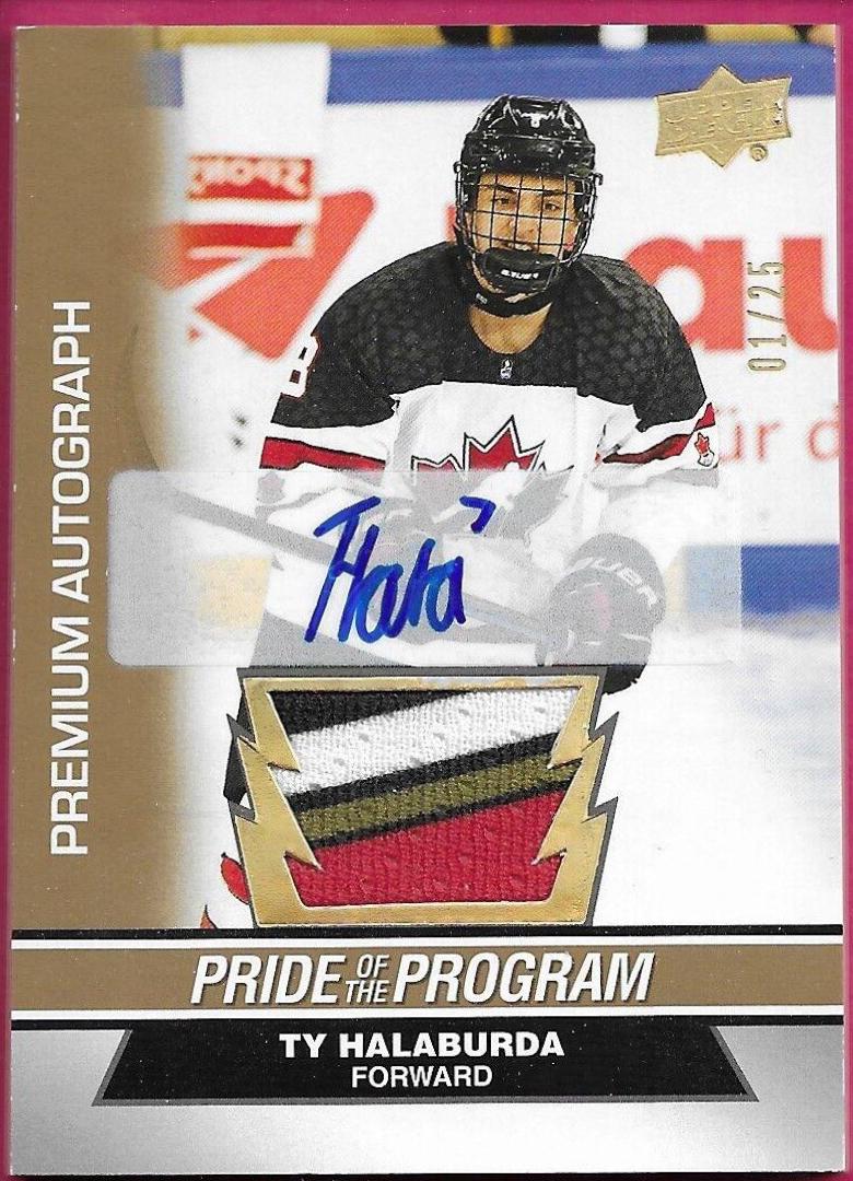 Ty Halaburda [Autograph Patch] #100