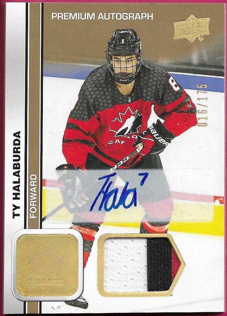 Ty Halaburda [Autograph Patch] #21