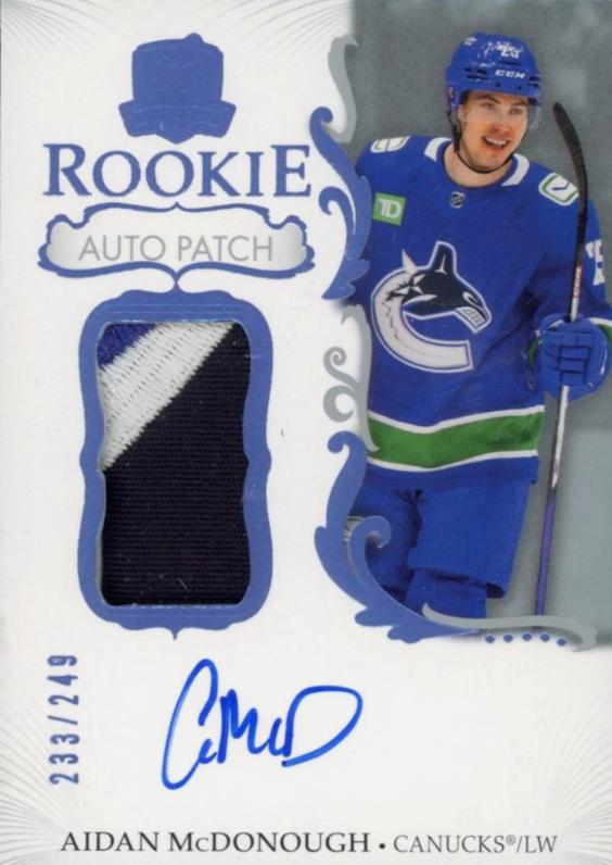 Aidan McDonough [Rookie Patch Auto] #134