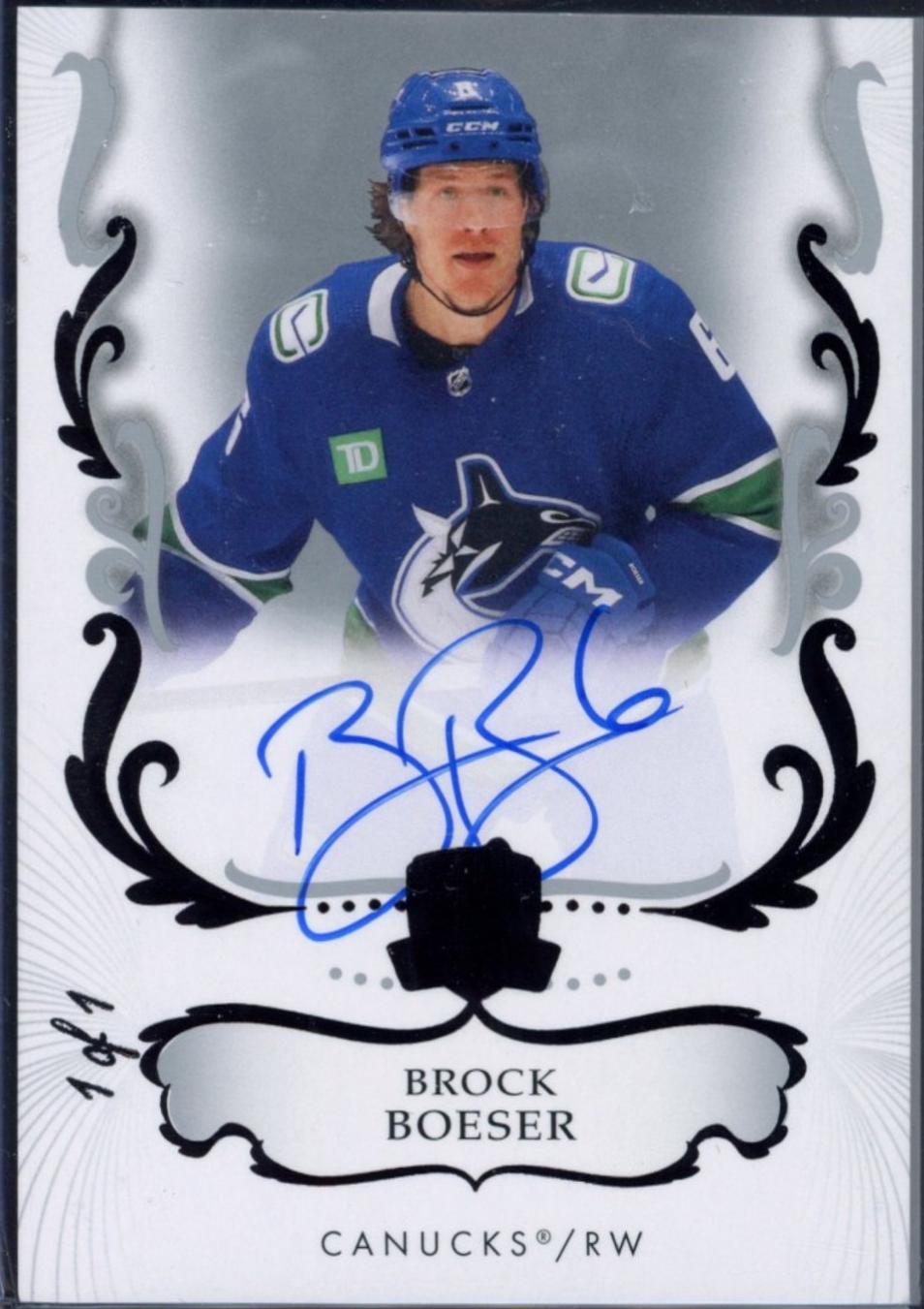 Brock Boeser [Black Foi] #63