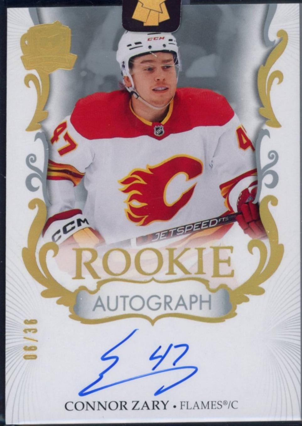 Connor Zary [Gold Spectrum Foil] #179