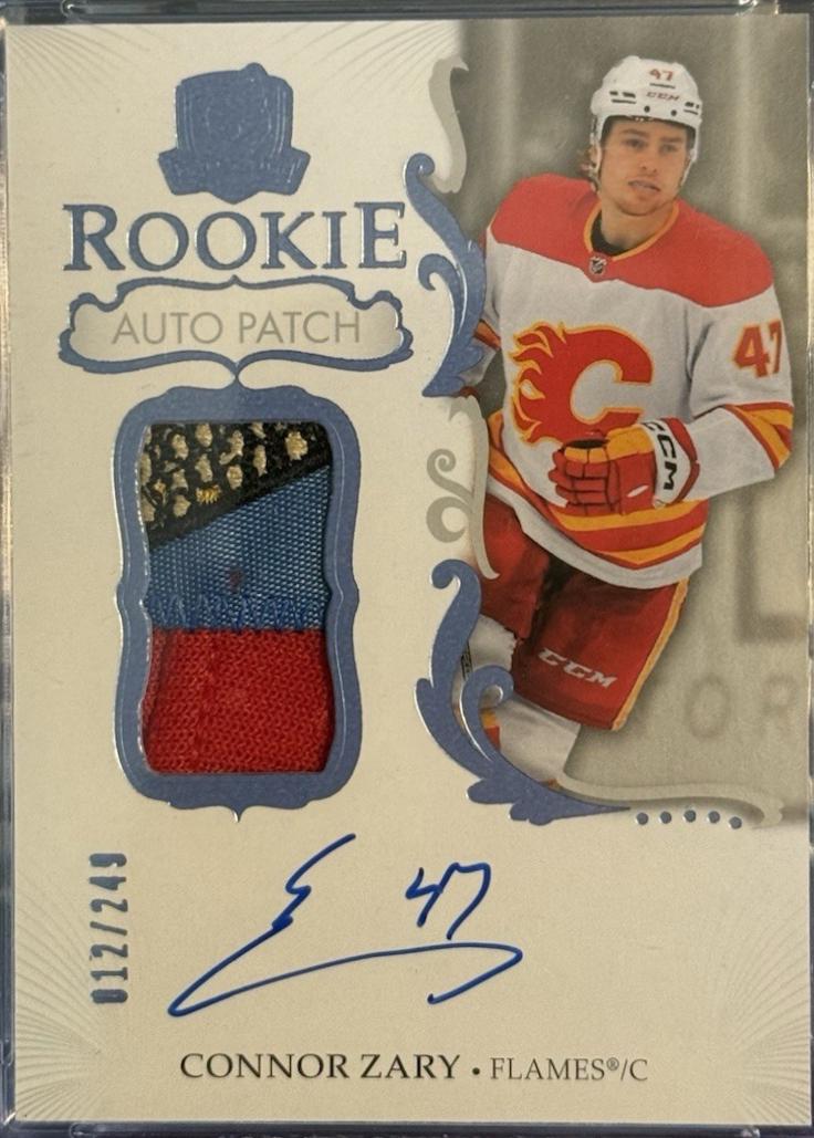 Connor Zary [Rookie Patch Auto] #179