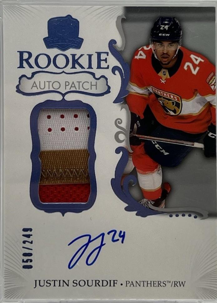Justin Sourdif [Rookie Patch Auto] #152