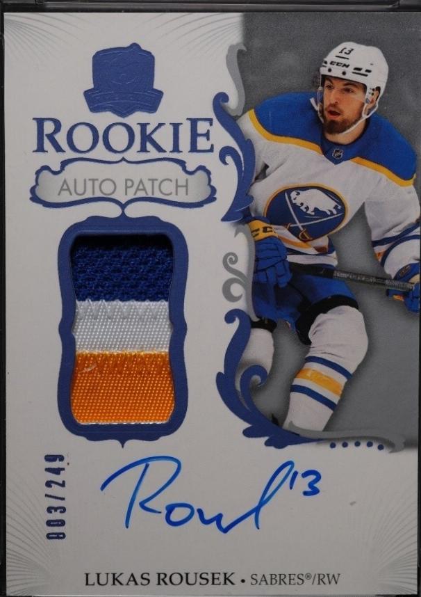 Lukas Rousek [Rookie Patch Auto] #122