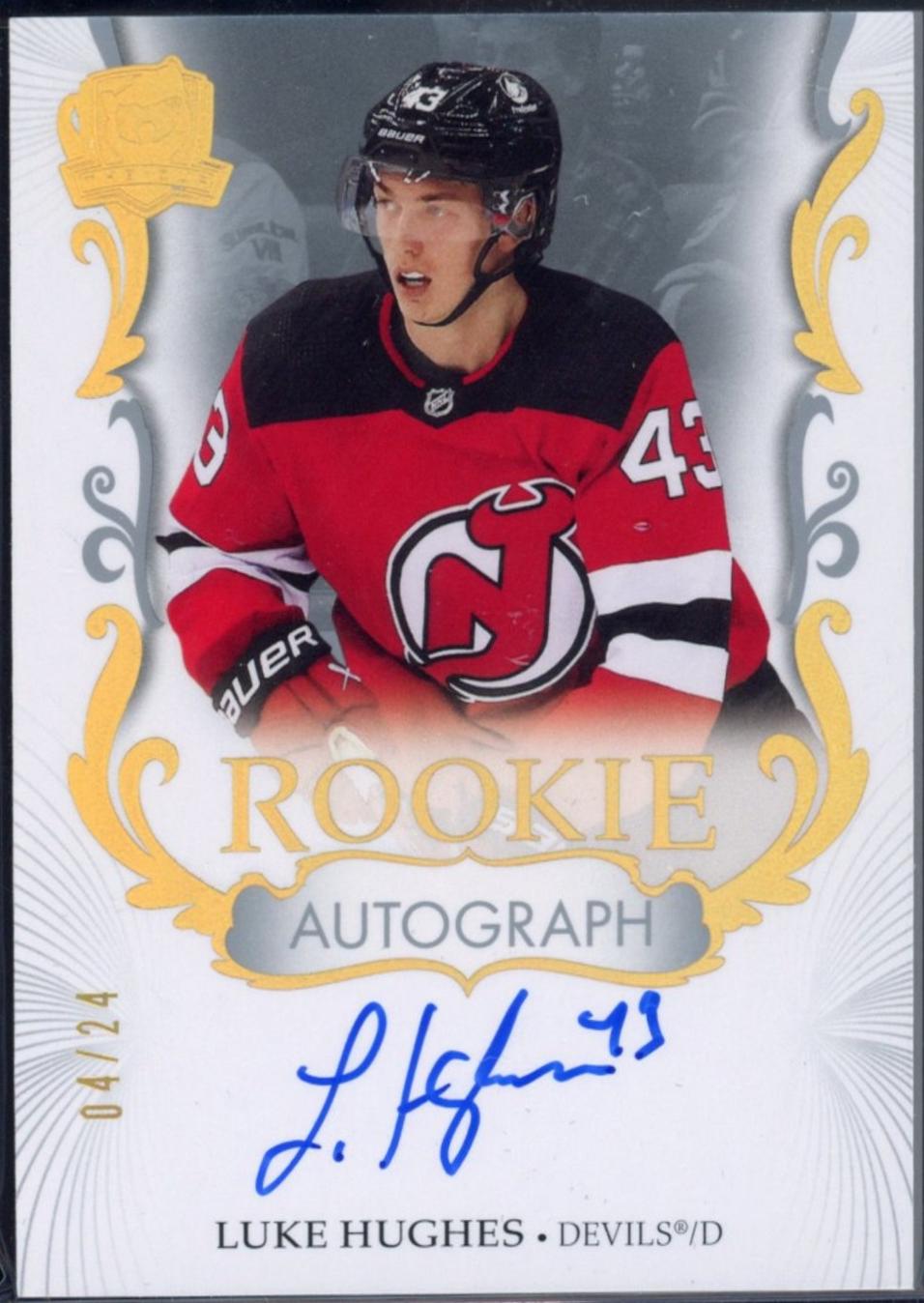 Luke Hughes [Gold Spectrum Foil] #148