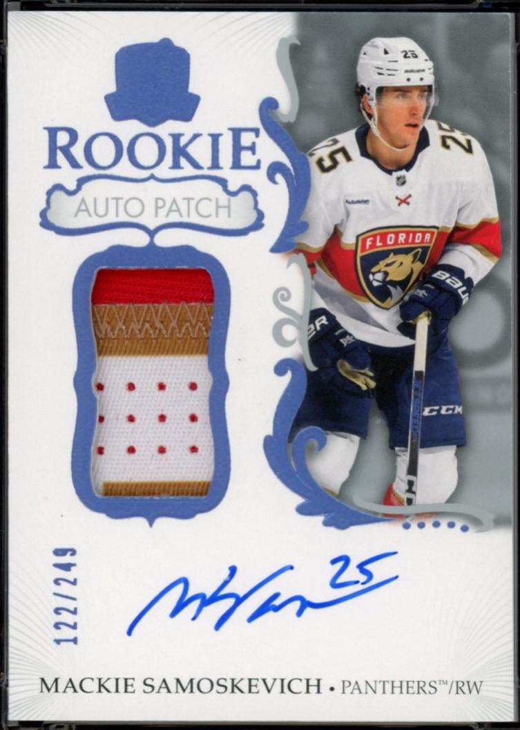 Mackie Samoskevich [Rookie Patch Auto] #178