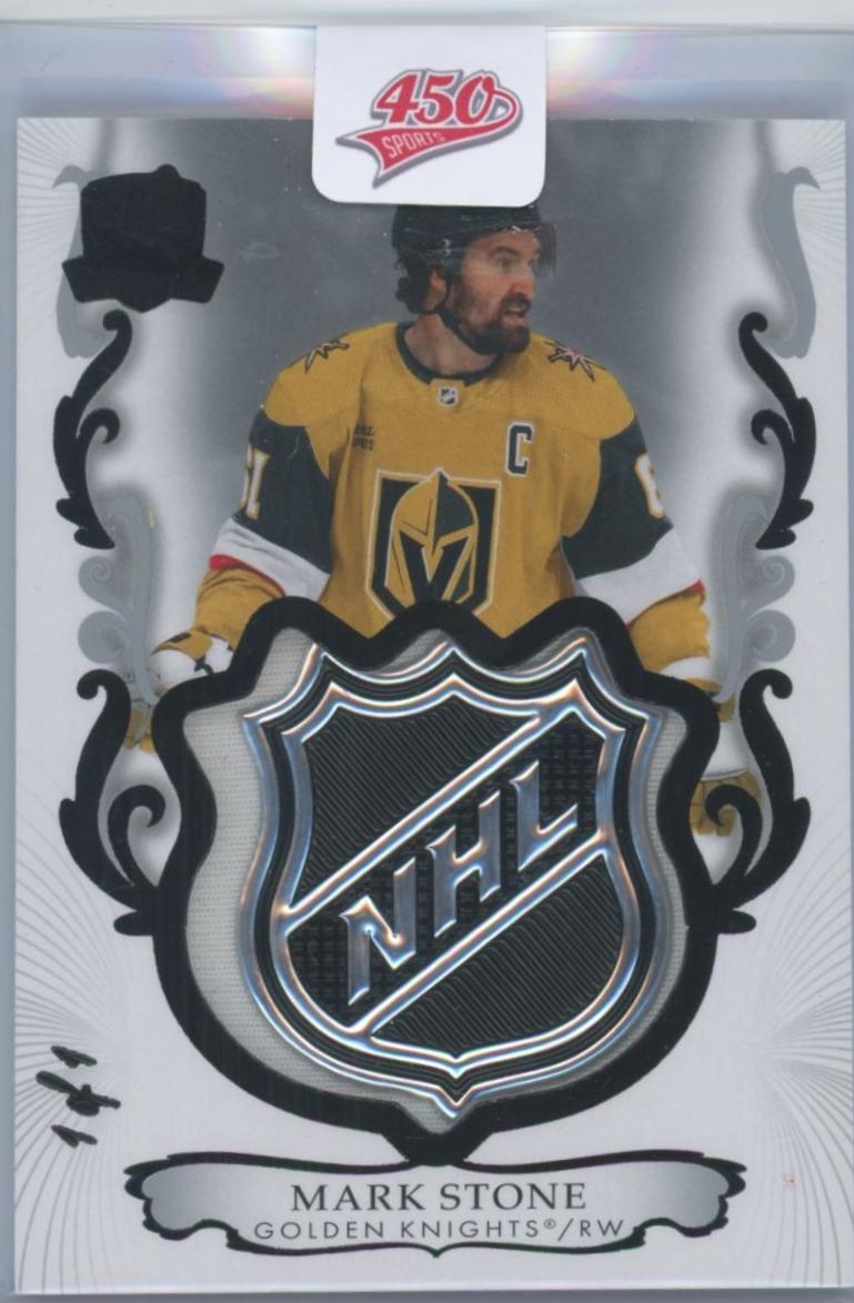 Mark Stone [Black Foil Shield] #7