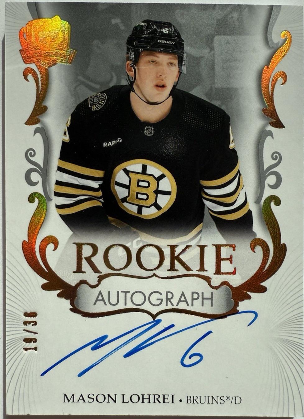 Mason Lohrei [Rookie Patch Auto] #189