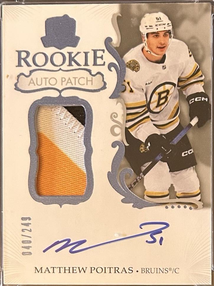 Matthew Poitras [Rookie Patch Auto] #175
