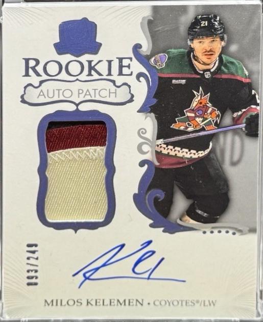 Milos Kelemen [Rookie Patch Auto] #160