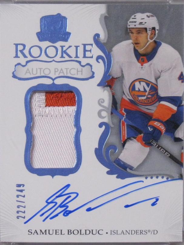 Samuel Bolduc [Rookie Patch Auto] #121