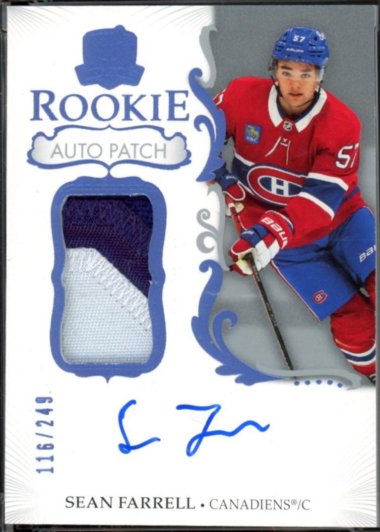 Sean Farrell [Rookie Patch Auto] #135