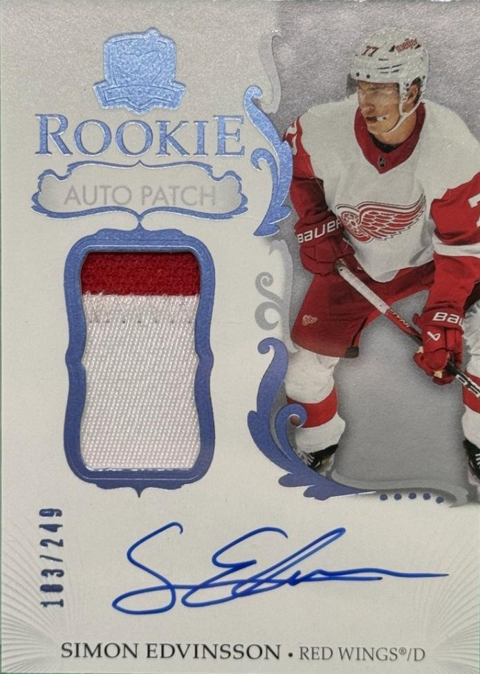 Simon Edvinsson [Rookie Patch Auto] #143
