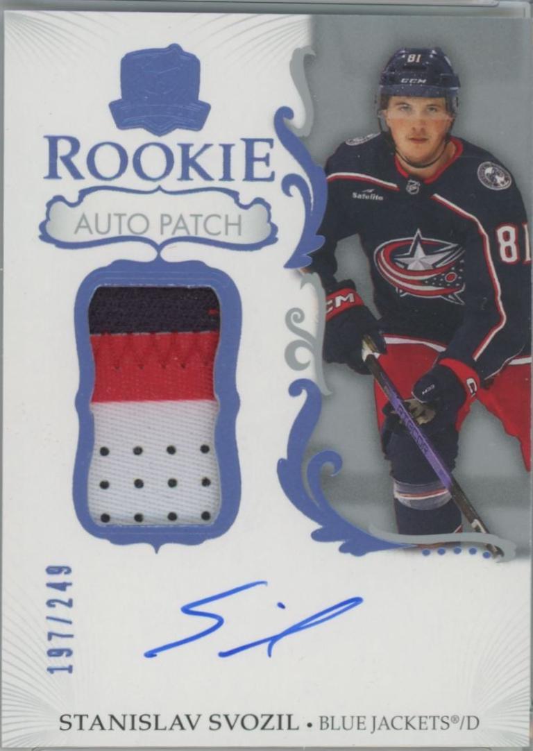 Stanislav Svozil [Rookie Patch Auto] #133