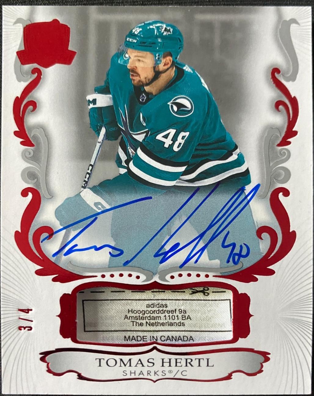 Tomas Hertl [Red Foil] #69