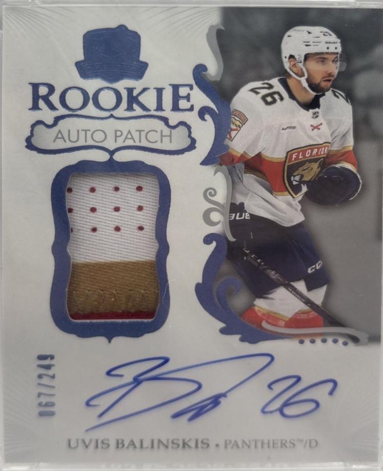 Uvis Balinskis [Rookie Patch Auto] #191