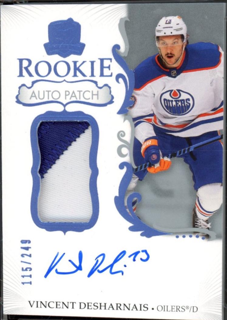 Vincent Desharnais [Rookie Patch Auto] #129