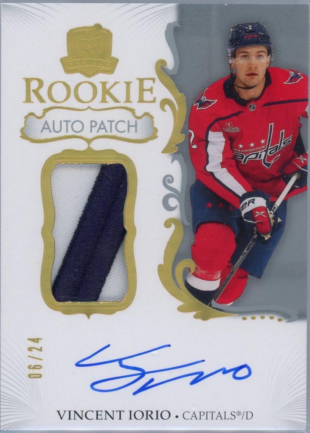Vincent Iorio [Rookie Patch Auto] #139