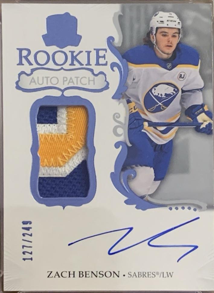 Zach Benson [Rookie Patch Auto] #157