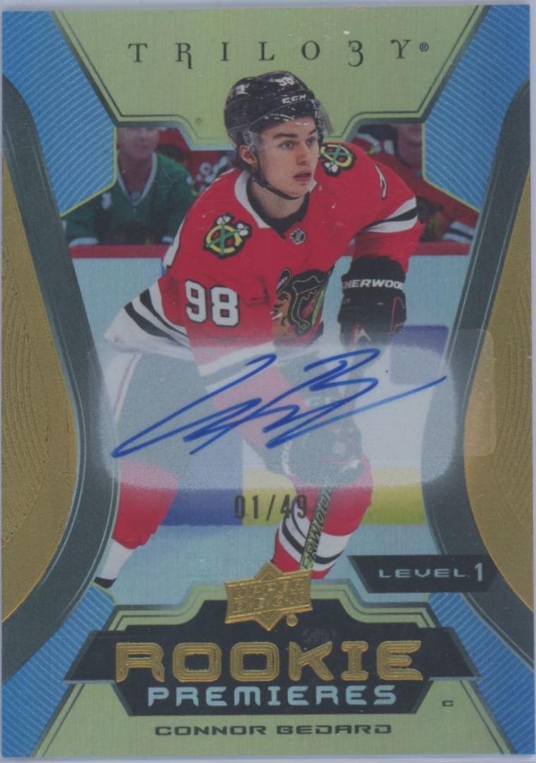 Connor Bedard [Gold Autograph] #102