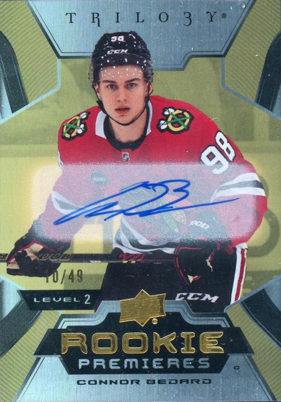 Connor Bedard [Gold Autograph] #152